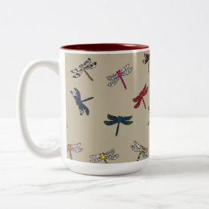 Tasse 2 Couleurs Dragonfly Dandy Café/Mug de thé
