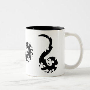 Tasse 2 Couleurs Dragons dansants