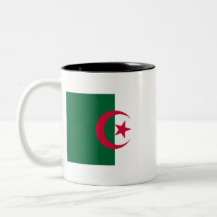 Tasse 2 Couleurs Drapeau Algérie