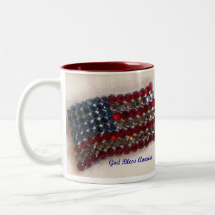 Tasse 2 Couleurs Drapeau américain