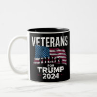 Drapeau américain Dad Grandpa Veterans For Trump 2