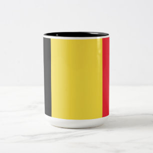Tasse 2 Couleurs Drapeau belge