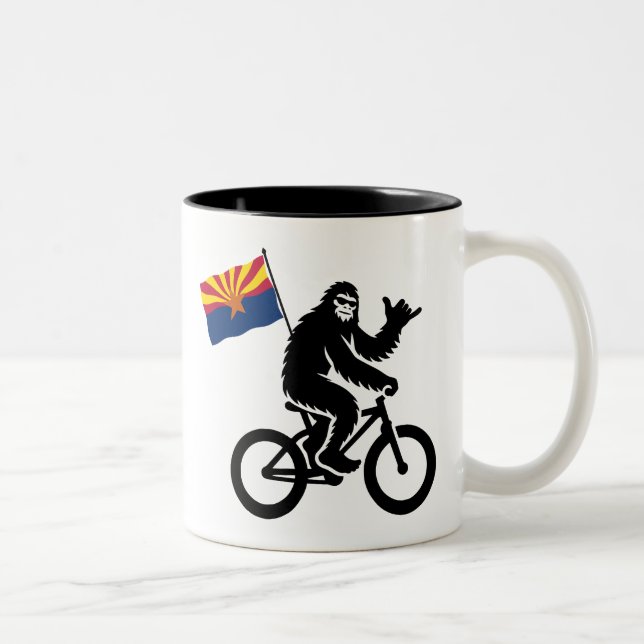 Tasse 2 Couleurs Drapeau Bigfoot Cycling Arizona (Droit)