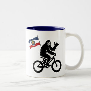 Tasse 2 Couleurs Drapeau Bigfoot Cycling Utah