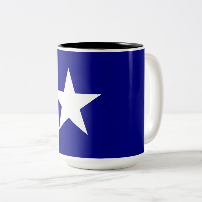 Tasse 2 Couleurs Drapeau bleu Bonnie (Devant droit)