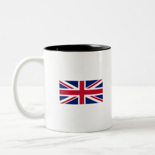 Tasse 2 Couleurs Drapeau britannique - Royaume-Uni-Angleterre-Union