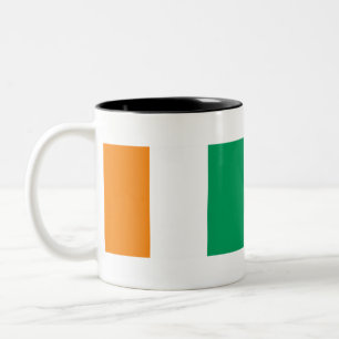 Tasse 2 Couleurs Drapeau de Côte d'Ivoire