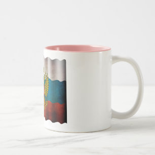 Tasse 2 Couleurs Drapeau de la Russie