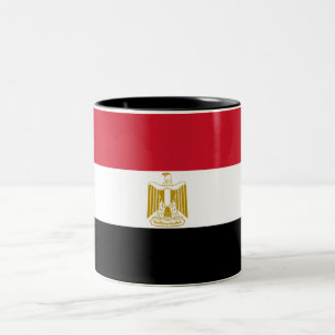 Tasse 2 Couleurs Drapeau de l'Égypte