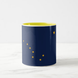 Tasse 2 Couleurs Drapeau de l'État d'Alaska