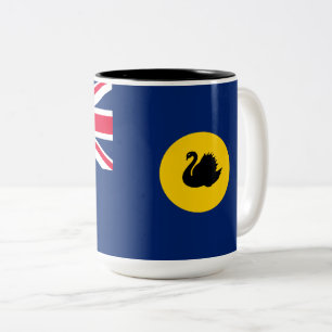 Tasse 2 Couleurs Drapeau de l'État d'Australie-Occidentale