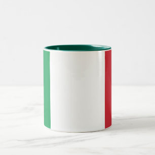 Tasse 2 Couleurs Drapeau de l'Italie
