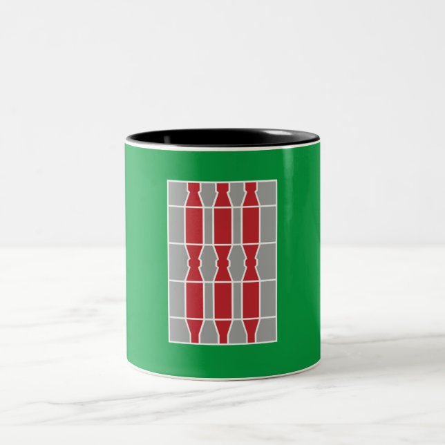 Tasse 2 Couleurs Drapeau de l'Ombrie (Italie) (Centre)