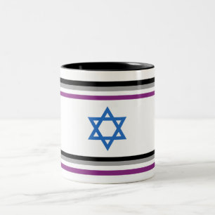 Tasse 2 Couleurs Drapeau de maison personnalisé résistant aux intem