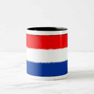 Tasse 2 Couleurs Drapeau de Pays-Bas