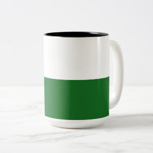 Tasse 2 Couleurs Drapeau de Saxe (État allemand)