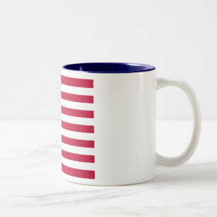 Tasse 2 Couleurs Drapeau des États-Unis d'Amérique