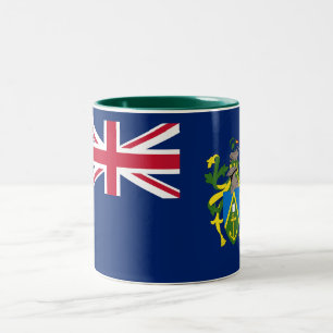 Tasse 2 Couleurs Drapeau des îles Pitcairn