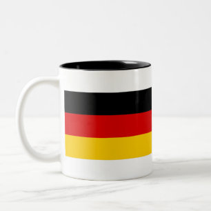 Tasse 2 Couleurs Drapeau Deutschland - Allemagne