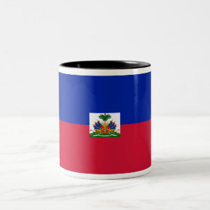 Tasse 2 Couleurs Drapeau d'Haïti