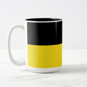 Tasse 2 Couleurs Drapeau du Bade-Wurtemberg (État allemand)