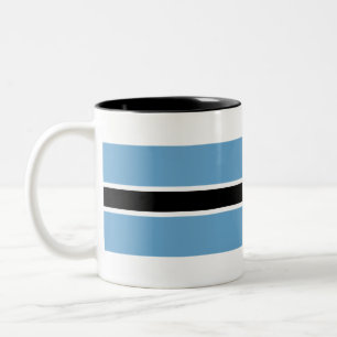 Tasse 2 Couleurs Drapeau du Botswana