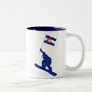 Tasse 2 Couleurs Drapeau du Colorado