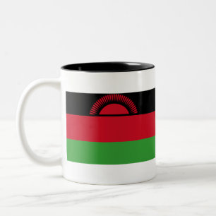 Tasse 2 Couleurs Drapeau du Malawi