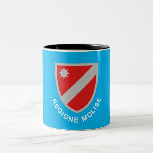 Tasse 2 Couleurs Drapeau du Molise (Italie)