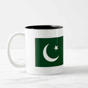 Tasse 2 Couleurs Drapeau du Pakistan