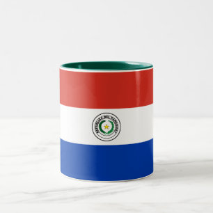 Tasse 2 Couleurs Drapeau du Paraguay