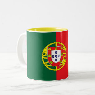 Tasse 2 Couleurs Drapeau du Portugal
