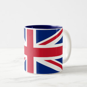 Tasse 2 Couleurs Drapeau du Royaume-Uni