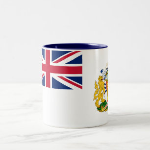 Tasse 2 Couleurs Drapeau du territoire antarctique britannique