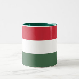 Tasse 2 Couleurs Drapeau Hongrie