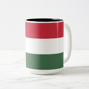 Tasse 2 Couleurs Drapeau hongrois