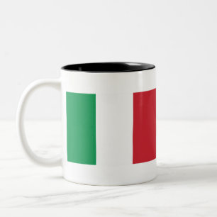 Tasse 2 Couleurs Drapeau Italie