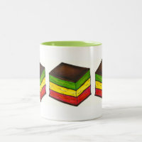 Drapeau italien Tricolore sept couches Cookie arc-