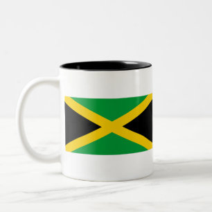 Tasse 2 Couleurs Drapeau Jamaïque