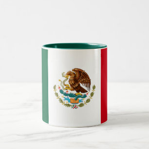 Tasse 2 Couleurs Drapeau mexicain