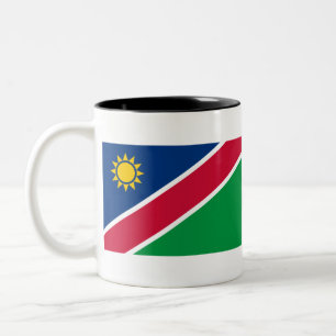 Tasse 2 Couleurs Drapeau Namibie