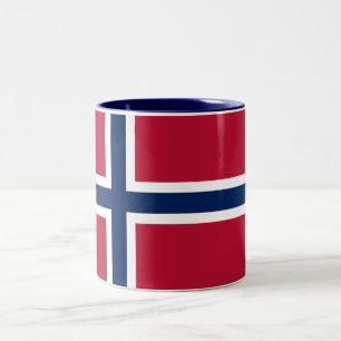 Tasse 2 Couleurs Drapeau norvégien
