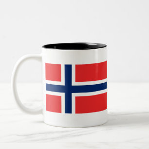 Tasse 2 Couleurs Drapeau norvégien