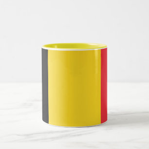 Tasse 2 Couleurs Drapeau patriotique belge