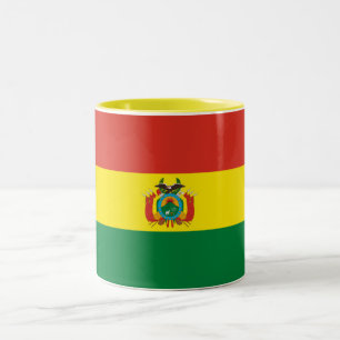 Tasse 2 Couleurs Drapeau patriotique de Bolivie