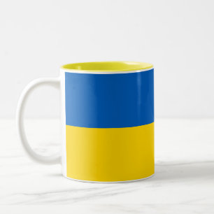 Tasse 2 Couleurs Drapeau patriotique ukrainien