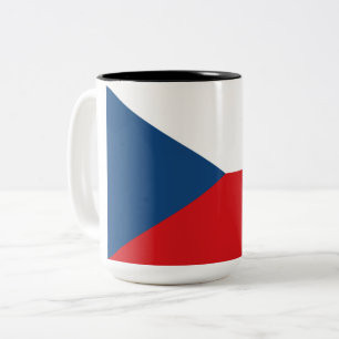 Tasse 2 Couleurs Drapeau tchèque