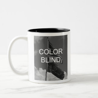 Tasse 2 Couleurs Drapeaux en nuances de gris