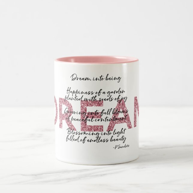 Tasse 2 Couleurs Dream Poem (Centre)