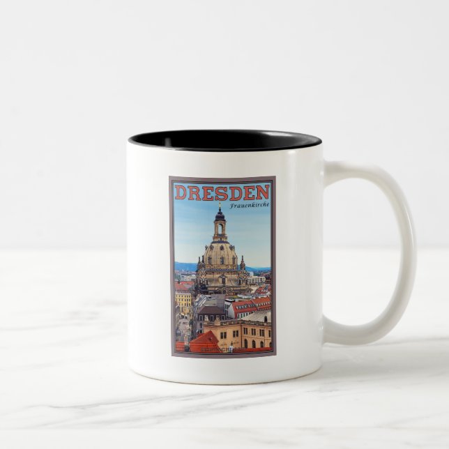 Tasse 2 Couleurs Dresde - Frauenkirche (Droit)